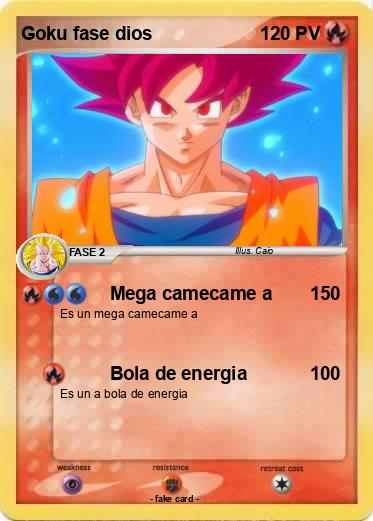 Pokemon Goku fase dios