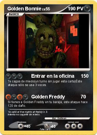 Pokemon Golden Bonnie