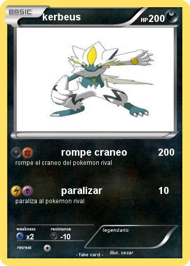 Pokemon kerbeus