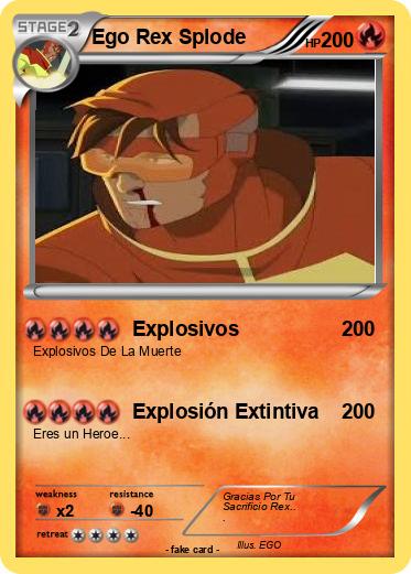 Pokemon Ego Rex Splode