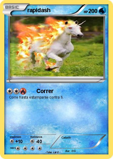 Pokemon rapidash