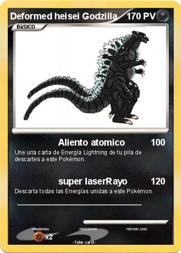Pokemon Deformed heisei Godzilla