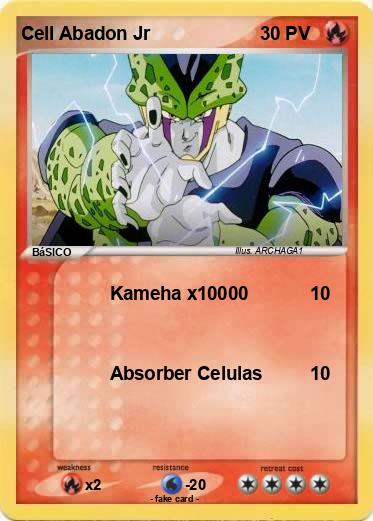 Pokemon Cell Abadon Jr