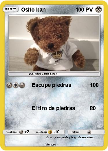 Pokemon Osito ban