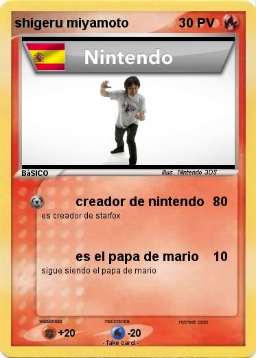 Pokemon shigeru miyamoto