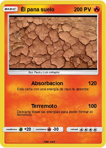 Pokemon Él pana suelo