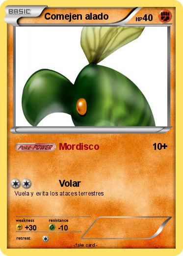 Pokemon Comejen alado