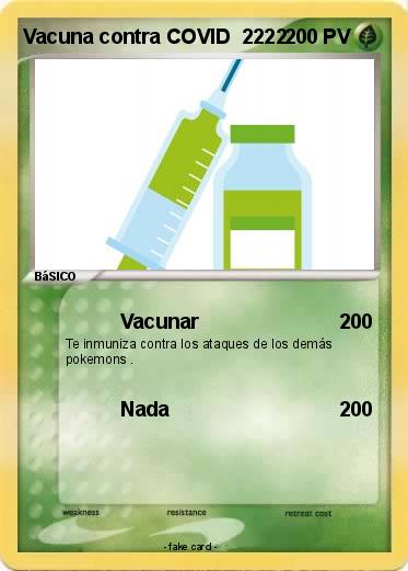 Pokemon Vacuna contra COVID  2222