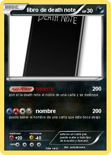 Pokemon libro de death note