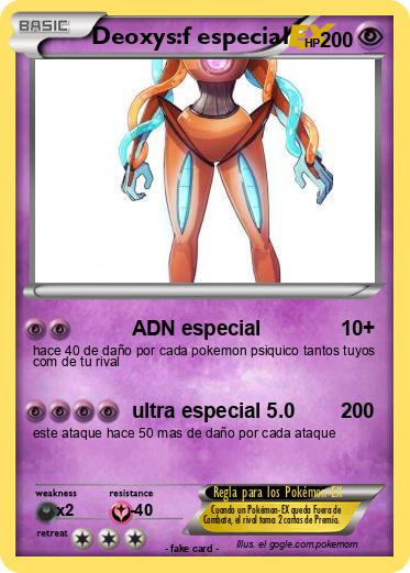 Pokemon Deoxys:f especial