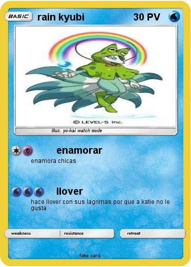 Pokemon rain kyubi
