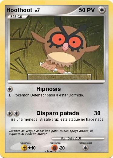 Pokemon Hoothoot