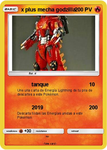 Pokemon x plus mecha godzilla