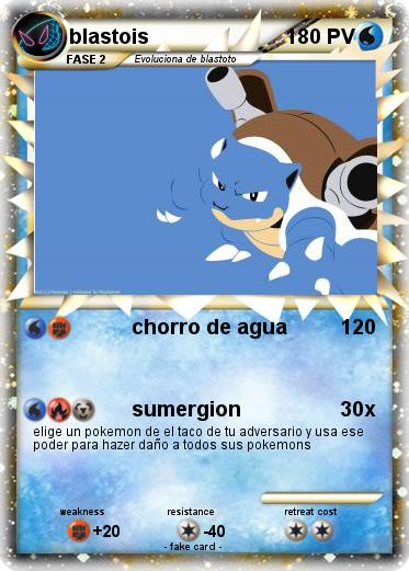 Pokemon blastois