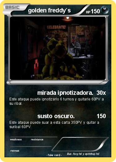 Pokemon golden freddy´s