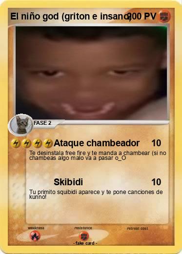 Pokemon El niño god (griton e insano)