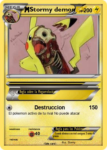 Pokemon Stormy demon