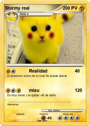 Pokemon Stormy real