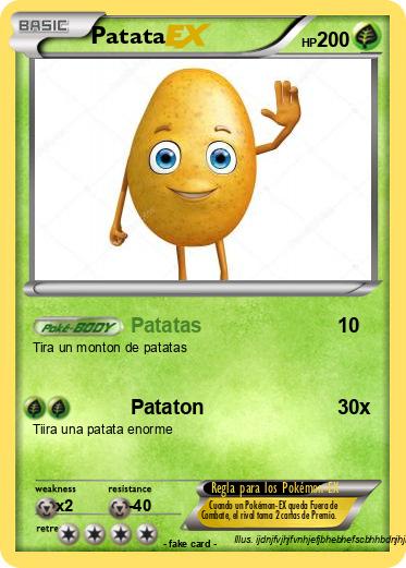 Pokemon Patata Pokemon Patata