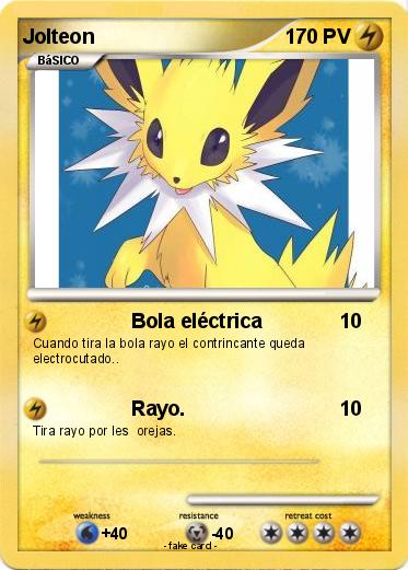Pokemon Jolteon