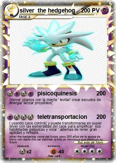 Pokemon silver  the hedgehog