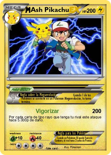 Pokemon Ash Pikachu