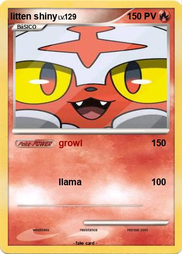Pokemon litten shiny