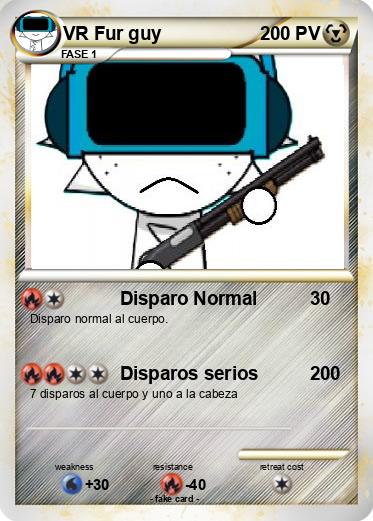 Pokemon VR Fur guy