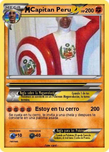 Pokemon Capitan Peru