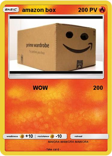 Pokemon amazon box