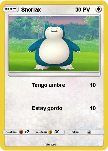Pokemon Snorlax