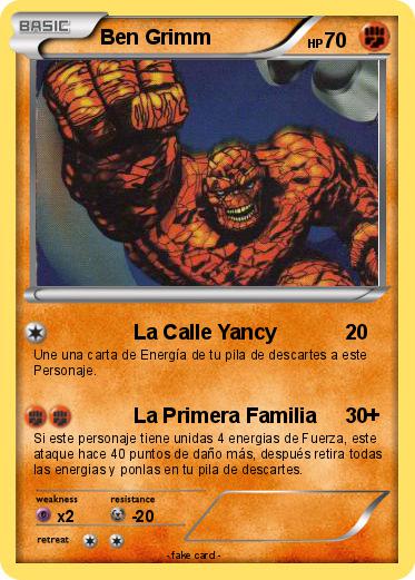 Pokemon Ben Grimm