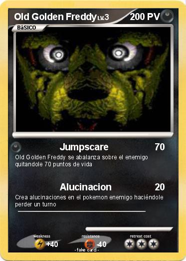 Pokemon Old Golden Freddy