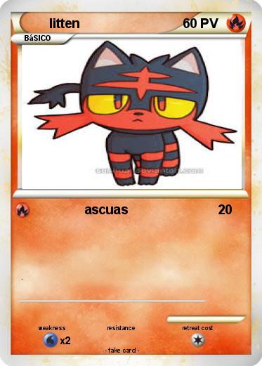 Pokemon litten