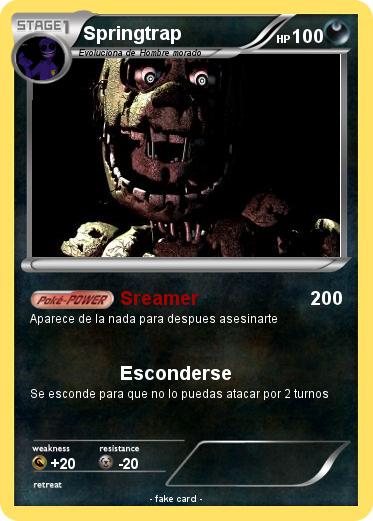 Pokemon Springtrap