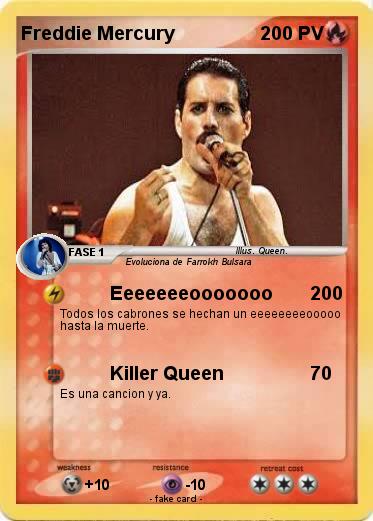 Pokemon Freddie Mercury