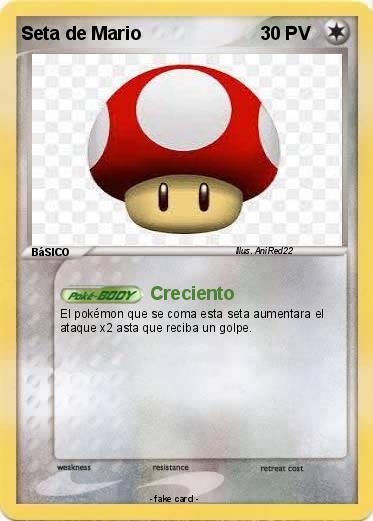 Pokemon Seta de Mario