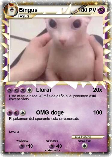Pokemon Bingus