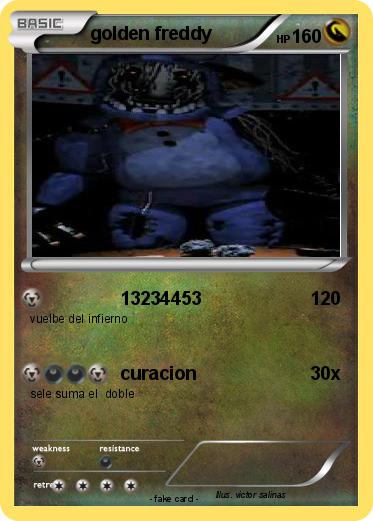 Pokemon golden freddy