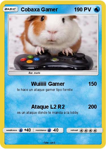 Pokemon Cobaxa Gamer