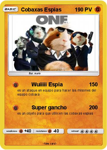 Pokemon Cobaxas Espias