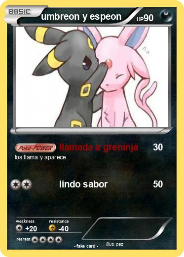 Pokemon umbreon y espeon