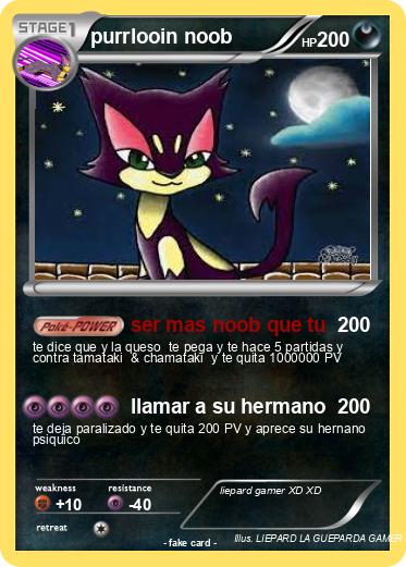 Pokemon purrlooin noob
