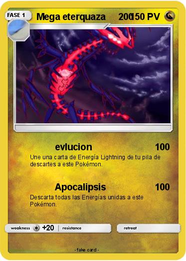 Pokemon Mega eterquaza     200