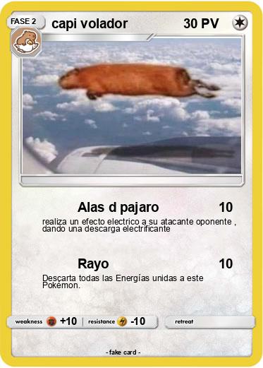 Pokemon capi volador