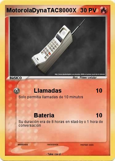 Pokemon MotorolaDynaTAC8000X