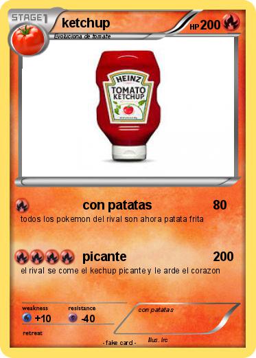 Pokemon ketchup