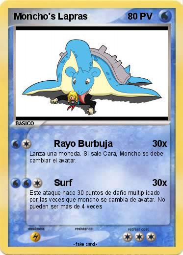 Pokemon Moncho's Lapras