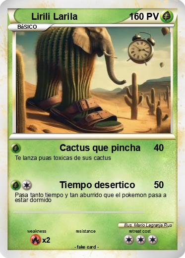 Pokemon Lirili Larila