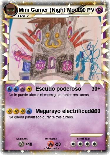 Pokemon Mini Gamer (Night Mode)